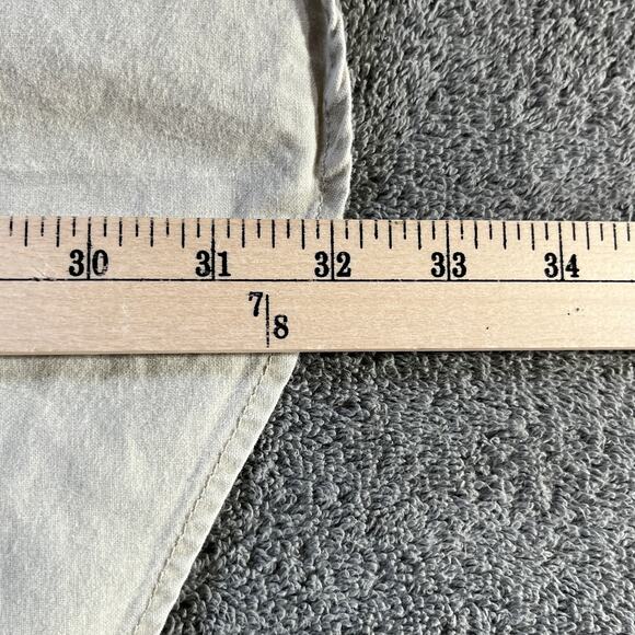 Woolrich Shirt Mens Size XL Beige Button Up Long Sleeves Rugged Outerwear - Picture 10 of 11